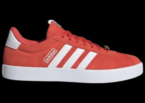adidas Vl Court 3.0 Bright Red Cloud White Blue Burst (Women's)