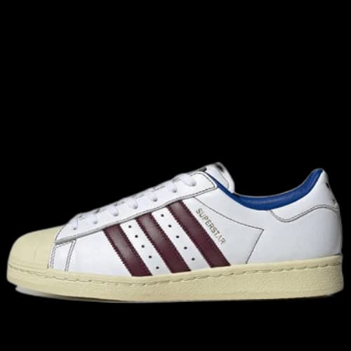 adidas originals Superstar 82 'White Maroon'