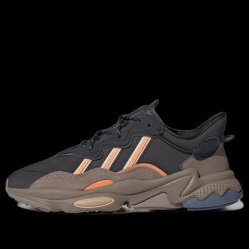 adidas originals Ozweego 'Black Brown Orange'
