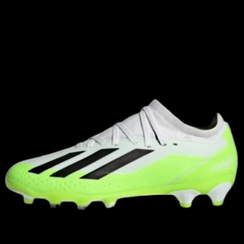 (GS) adidas X Crazyfast.3 MG 'White Black Lucid Lemon'