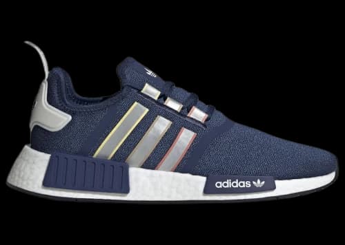 adidas NMD R1 Dark Blue Silver Metallic Black