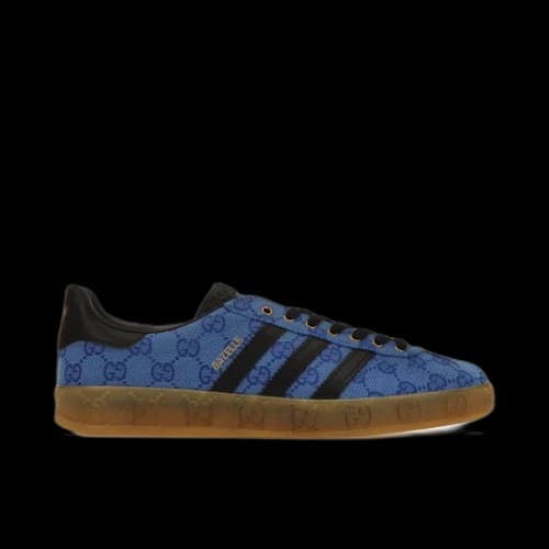 Adidas x Gucci Gazelle Blue GG Monogram