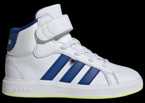 adidas Grand Court Cloud White Royal Blue Ice Yellow (GS)