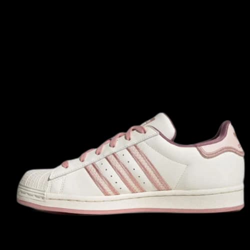 adidas Originals Superstar Shoes 'Cream White Pink' (Women's)
