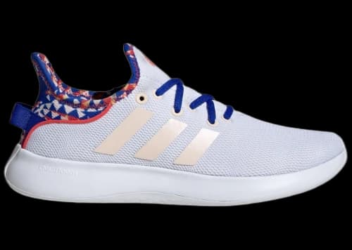 adidas Cloudfoam Pure SPW Cloud White Bliss Orange Bright Red (Women's)
