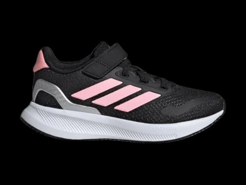 adidas Runfalcon 5 Core Black Pink Spark Silver Metallic (PS)