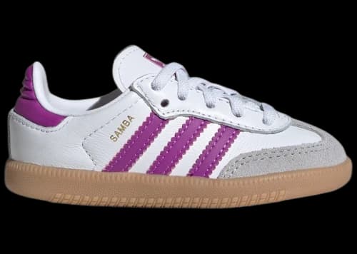 adidas Samba OG Cloud White Purple Burst Gum (TD)