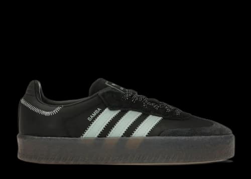 adidas Sambae Core Black Haze Green (Women's)