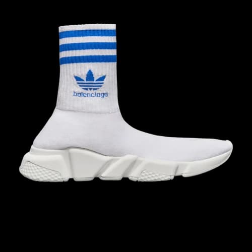 Balenciaga x adidas Speed Trainer White Blue
