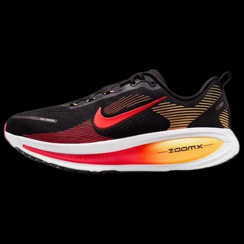 Nike Vomero 18 Wide Width 'Black Light Crimson'