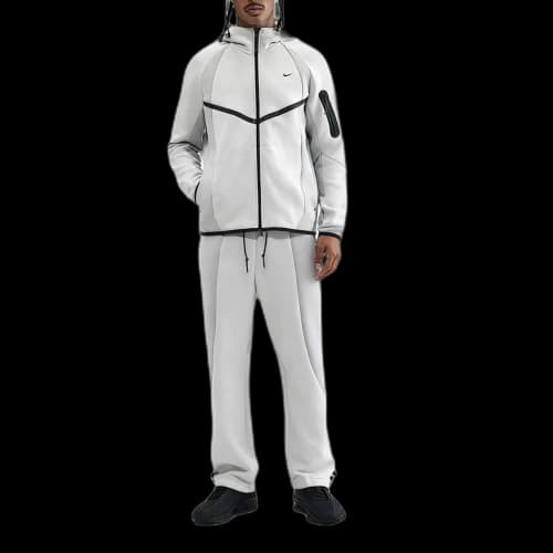 Nike Tech Men's Color-Block Open-Hem Fleece Pants