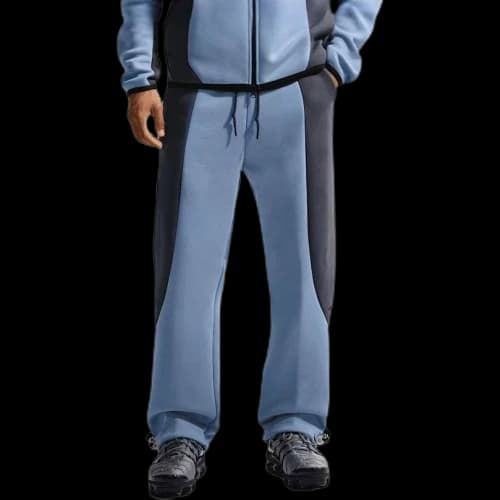Nike Fleece Pants Men's Work Blue Moderate