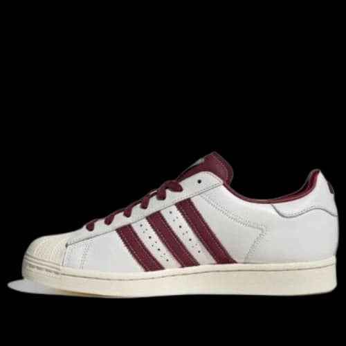 adidas Superstar 'Off White Maroon'
