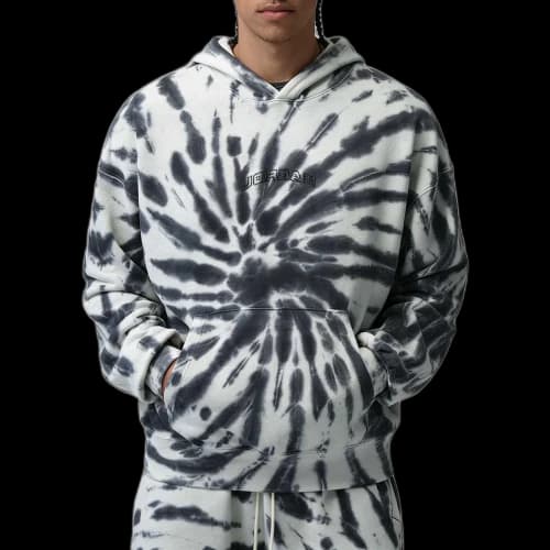 Jordan Brooklyn Fleece Men's Tie-Dye Pullover Festival Hoodie
