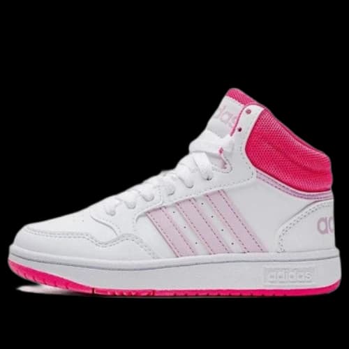 (GS) adidas Hoops 3.0 Mid 'White Orchid Fusion'