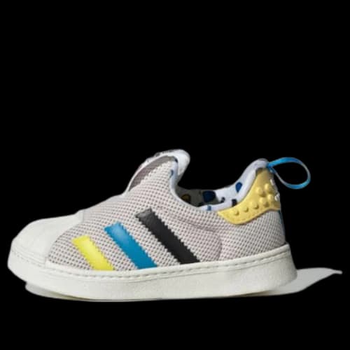 (TD) adidas Superstar 360 x LEGO Shoes 'Grey Bright Blue Black'