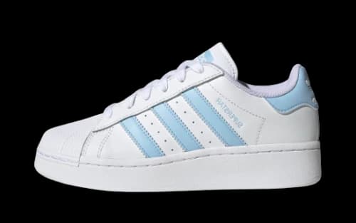 adidas Superstar XLG Cloud White Clear Sky (Women's)