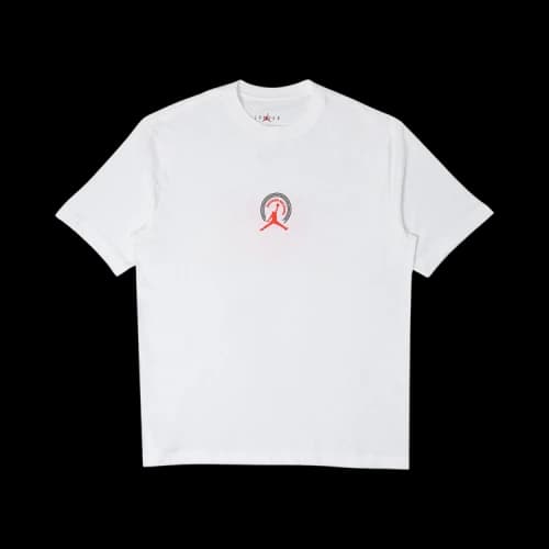 Air Jordan Broken Records Graphic Tee 'White/Infrared 23'
