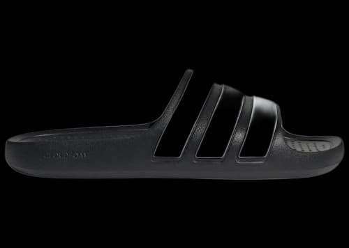adidas Adilette Flow Slides Black White