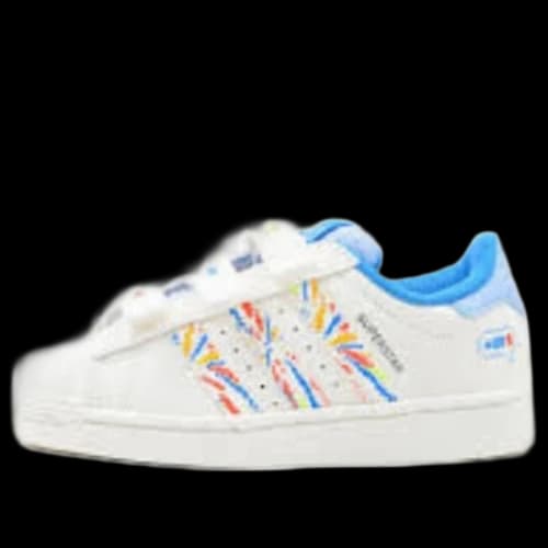 (GS) adidas Superstar Comfort Closure 'White Blue'