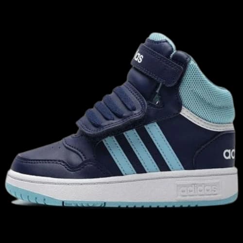 (TD) adidas Hoops Mid 'Navy Baby Blue'