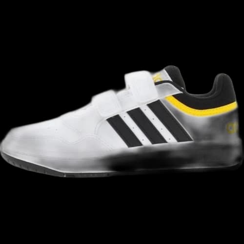 (PS) adidas Hoops Lifestyle 'White Black Yellow'