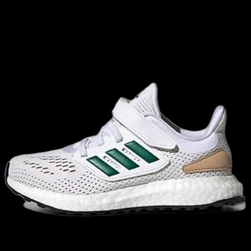 (PS) adidas PureBoost 22 'White Collegiate Green Beige'