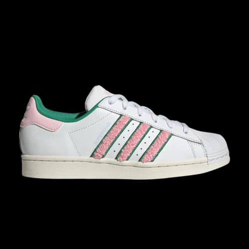 adidas Superstar 'White Pink Green Chenille' (Women's)