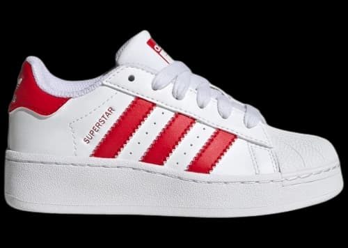 adidas Superstar XLG Cloud White Better Scarlet (PS)