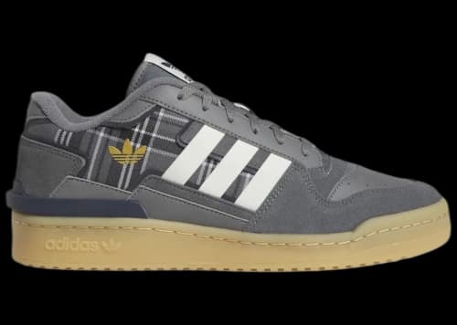 adidas Forum Exhibit Low Grey Plaid