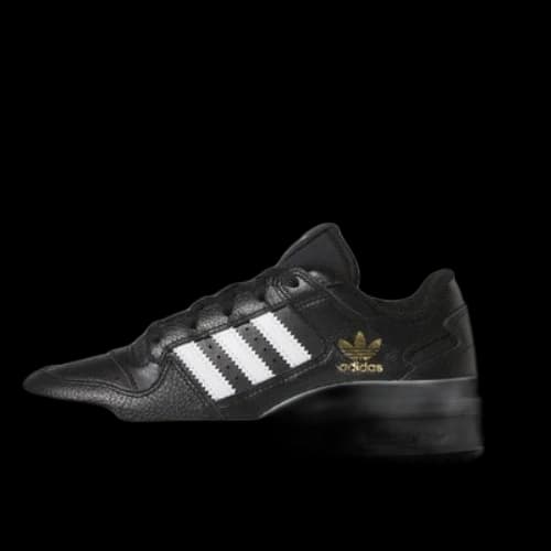 (GS) adidas Forum Low 'Black White Gold'