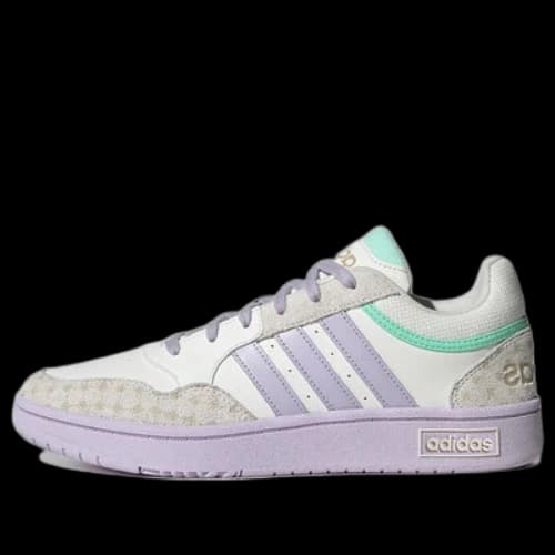 adidas Hoops 3.0 'White Green Purple'