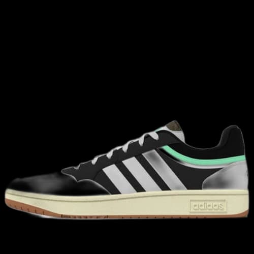 adidas Hoops 3.0 Low 'Classic Vintage 'Black Grey Mint' Hoops 3.0 Low 'Classic Vintage