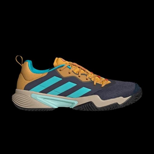 adidas Barricade Shadow Navy Flash Aqua Bright Red