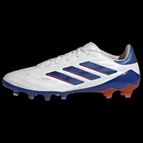 Adidas COPA PURE 2 Artificial Turf Cushioning Slip Resistant Abrasion Resistant Soccer Shoes Men's White Blue