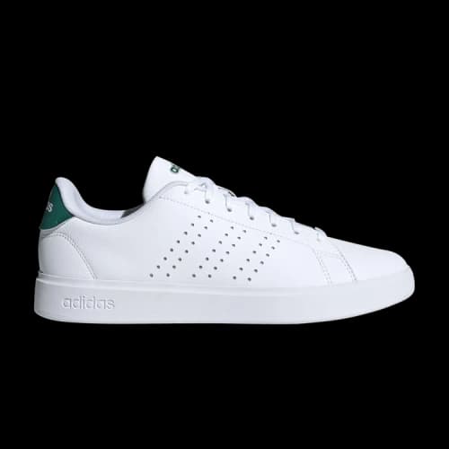 adidas Advantage 2.0 Cloud White Core Black Collegiate Green