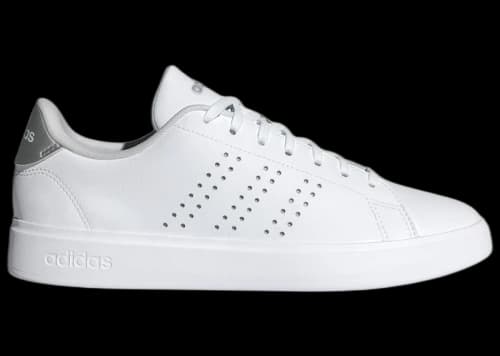 adidas Advantage 2.0 White Grey Silver (Women's)
