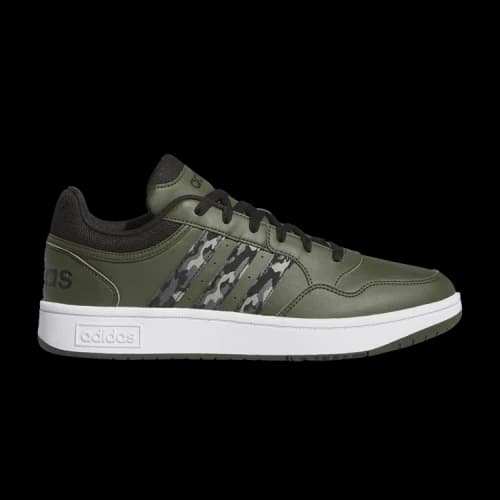 adidas Hoops 3.0 Low Classic Vintage Night Cargo Core Black Cloud White