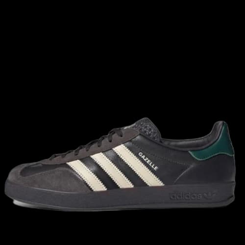 adidas Gazelle Indoor Leather 'Black Brown Green'