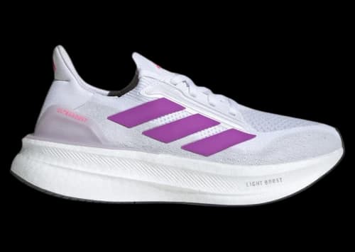 adidas Ultra Boost 5X Cloud White Purple Burst Lucid Pink (Women's)