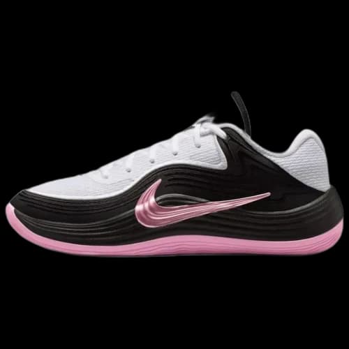 Nike Precision 8 Basketball Shoes Unisex Low Top White Black Pink