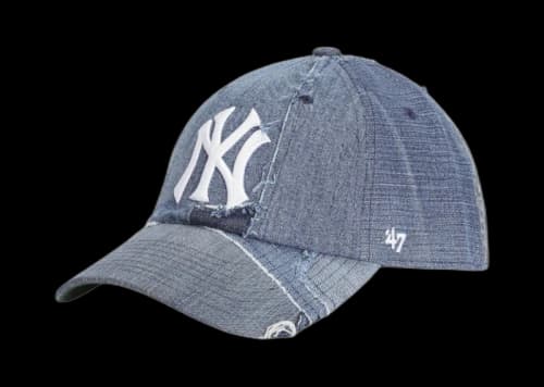 Dolce & Gabbana x ’47 New York Yankees Denim Patchwork Baseball Cap Multicolor