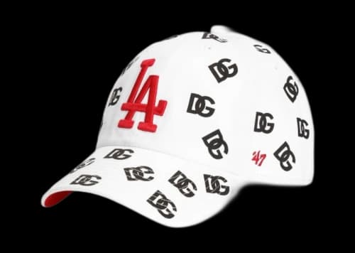 Dolce & Gabbana x ’47 Los Angeles Dodgers Logo-Print Baseball Cap Multicolor