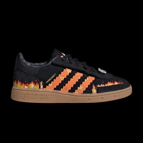 adidas Handball Spezial Comfort Closure Minecraft Black Pure Orange (PS)