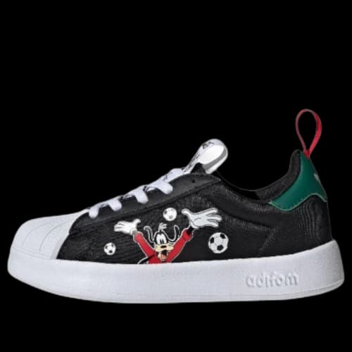 (PS) adidas x Disney x Goofy Soccer Adifoam Superstar 'Black White'
