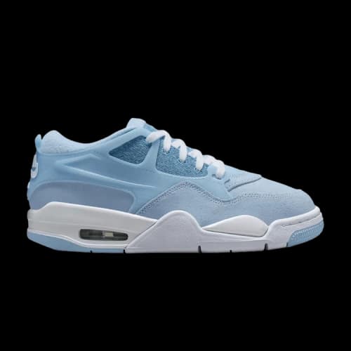 Jordan Air Jordan 4 Low top Basketball Shoes Blue Unisex