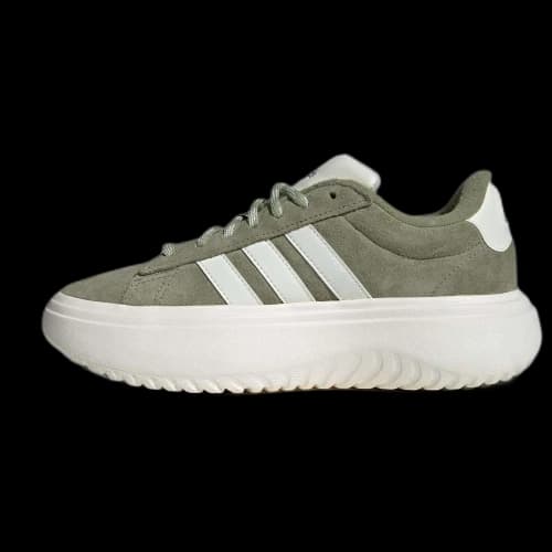adidas Grand Court Platform 'Tent Green Off White' (Women's)