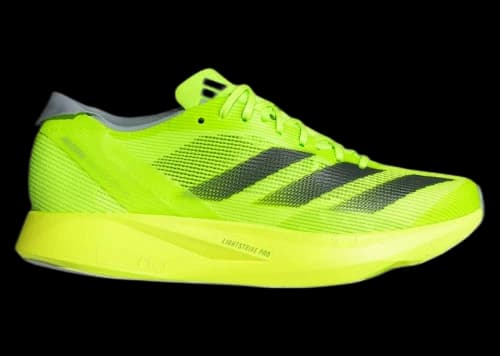 adidas Adizero Takumi Sen 10 Lucid Lemon Core Black Halo Silver (Women's)