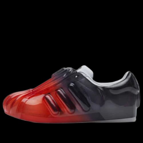 adidas originals Superstar Bubble 'Red Black'