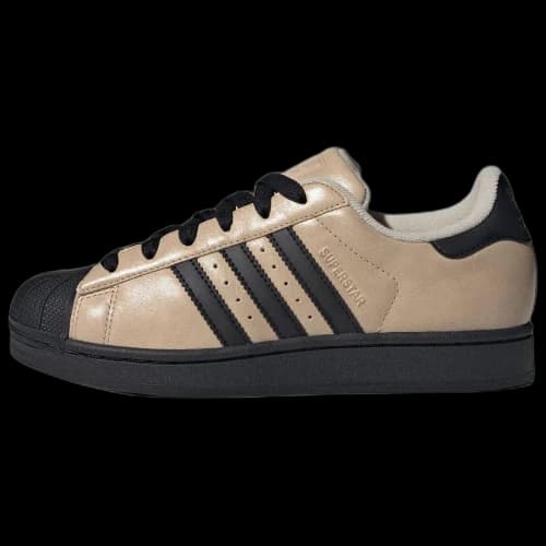 adidas Superstar II 'Crystal Linen Beige Black' (Women's)